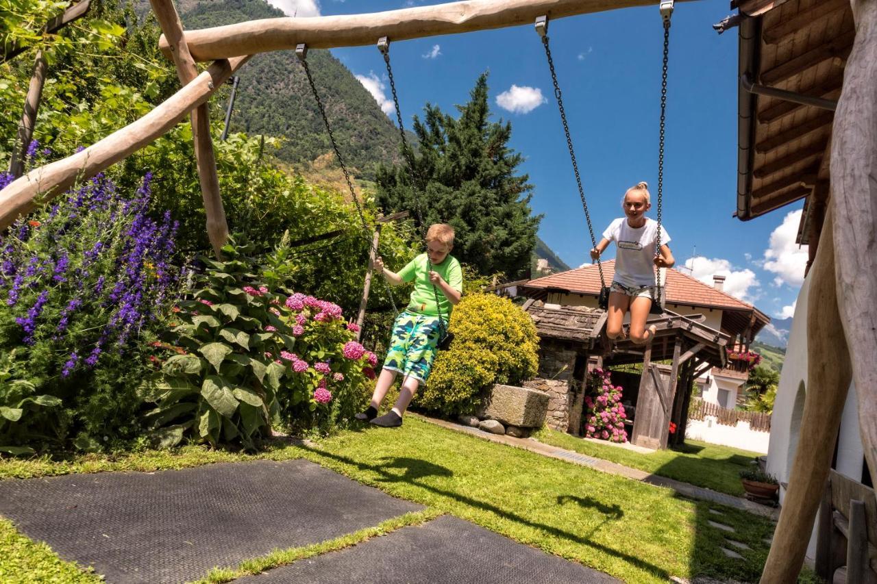 Villa Hofer Am Bach Lagundo Exterior foto